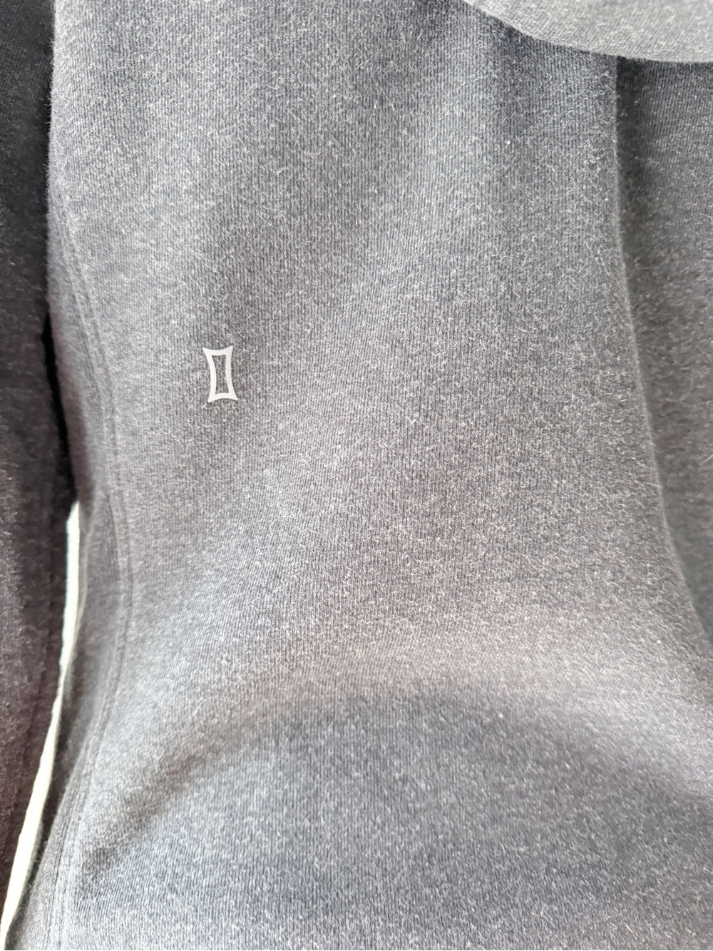 Kit and Ace Dark Grey Cotton Zip Hoodie XS | Pilates Studio Athleisure - Picture 11 of 14